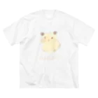 動物園のハムスターのきなこ ビッグシルエットTシャツ