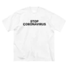 TOKYO LOGOSHOP 東京ロゴショップのSTOP CORONAVIRUS-ストップ コロナウイルス- Big T-Shirt