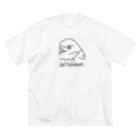 ももよりのオオタカ ビッグシルエットTシャツ