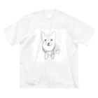 unopiumのコーギー ビッグシルエットTシャツ