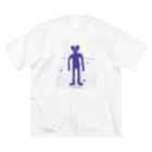 S2kun ハートくん SHOPのHeart-kun Big T-Shirt