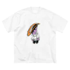 こべやのクローゼットの“My Karma is burned by god’s thunder” tee Big T-Shirt