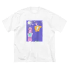 ひよこ工房のシティポップ Big T-Shirt