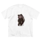 ちょこねこshopのちょこねこビッグシルエットTシャツ Big T-Shirt