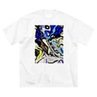 NIL の絵画風　18 ビッグシルエットTシャツ