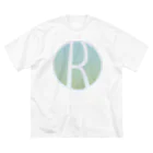 REST IN RECORDSのレストインレコーズ | レーベルロゴ | オフィシャルカラー ビッグシルエットTシャツ