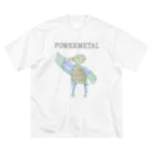 ルルンパ・エンターテイメントのパワーメタル Big T-Shirt