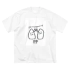 もみじ屋の肺タッチ Big T-Shirt