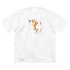 Andiamoのしばのおしり ビッグシルエットTシャツ