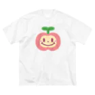 usa100のアップルちゃん ビッグシルエットTシャツ