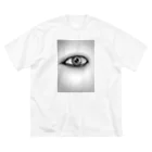 WHITEBLACKのeye ビッグシルエットTシャツ