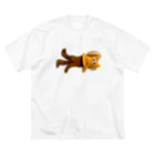 imoのNENDO FRIENDS〜寝てると思ったら見てます〜 ビッグシルエットTシャツ