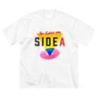 studio606 グッズショップのIn Love on SIDE A Big T-Shirt