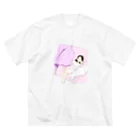 錦のおふとんちゃん ビッグシルエットTシャツ