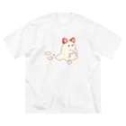 lapis collectionのけーきもんすたー ビッグシルエットTシャツ