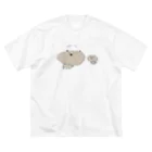 pug✩pugのぱぐのおやこ ビッグシルエットTシャツ