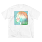 biscuitno33の夕方の水面 Big T-Shirt