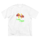 #魯貧研究所 -ROBIN Labo- 商店のみんなともだちシリーズ　しゅわできます Big T-Shirt