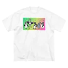 penguininkoのHappiness dancing グラデversion③ Big T-Shirt