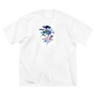 はくいきしろいの無題03 ビッグシルエットTシャツ