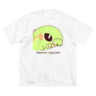 akari🌼虫デフォルメ作家のツマベニチョウくん【キュートキャタピラーズ ビッグシルエットTシャツ