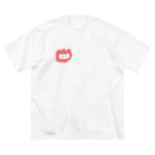 ぴょんぴょんの社不の名札 ビッグシルエットTシャツ