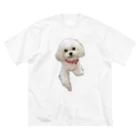 MaisonDeMalteseのMy Maltese ビッグシルエットTシャツ