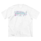 CARPE DIEMの基盤 くすみパープル ビッグシルエットTシャツ