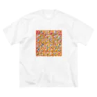 芸術家ノムラトモヒロの「ある景色」 ビッグシルエットTシャツ