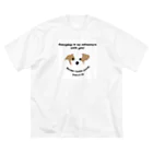 Bordercollie StreetのHappy LUCIA ビッグシルエットTシャツ