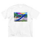 heyhhの滑り台 Big T-Shirt