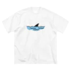 まみおデザインのサメ Big T-Shirt