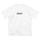 MSMA(むずま)のMSMA（むずま）シンプルデザイン ビッグシルエットTシャツ