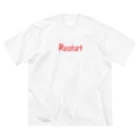 erumaのRestart 🐾R ビッグシルエットTシャツ