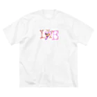 面白Tシャツ専門店の〰️loveを添えて〰️ Big T-Shirt