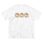 Prism coffee beanの【Lady's sweet coffee】ラテアート エレガンスリーフ  / With accessories ～2杯目～ Big T-Shirt