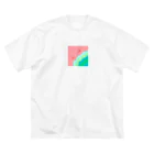 omochinouenの夢と現実のあいだ ビッグシルエットTシャツ