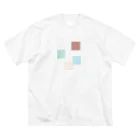 SlackerのCUBE ビッグシルエットTシャツ