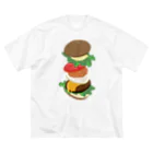 AWESOME HAMBURGERのクラシックバーガー Big T-Shirt