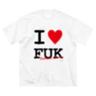 I ♥ FUKUOKAのI ♥ Fukuoka ビッグシルエットTシャツ