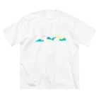 かもめのO-yama ビッグシルエットTシャツ