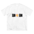 sun☀︎sonのサンサンあかちゃん(ロゴ) Big T-Shirt