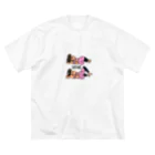 culture club B号室の尻とれちゃん ビッグシルエットTシャツ