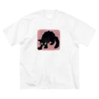 SMTRの黒猫　憤怒 Big T-Shirt