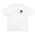 ヨビサクのlove Big T-Shirt