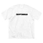 CHIKUSHOのCryptoNinja ロゴ入りTシャツ Big T-Shirt