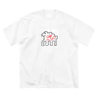 takoyakikaigaのオウマサンtee ビッグシルエットTシャツ