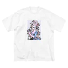 洋菓子店桃屋のうさぎさんはばらがすき Big T-Shirt