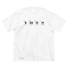 Kaitaroの元素記号でSatoh（佐藤） ビッグシルエットTシャツ