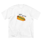 コツコツ文具店のHOT DOG アメリカンシリーズ Big T-Shirt